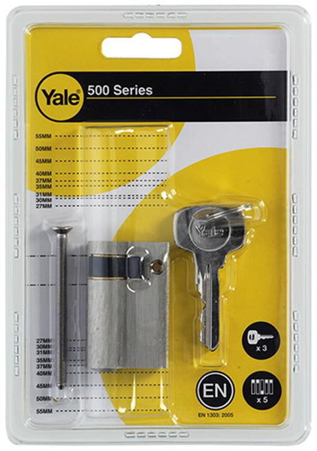 Yale 1006525 - halve profielcilinder 0500 mv 50mm(10 40) | 1 stuks
