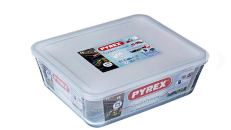 Pyrex Cook Freeze klassische Auflaufform 4l mit Deckel
