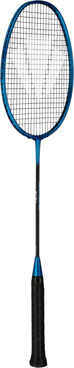 Dunlop carlton- 3.7 team i- badminton racket- pearl blue black