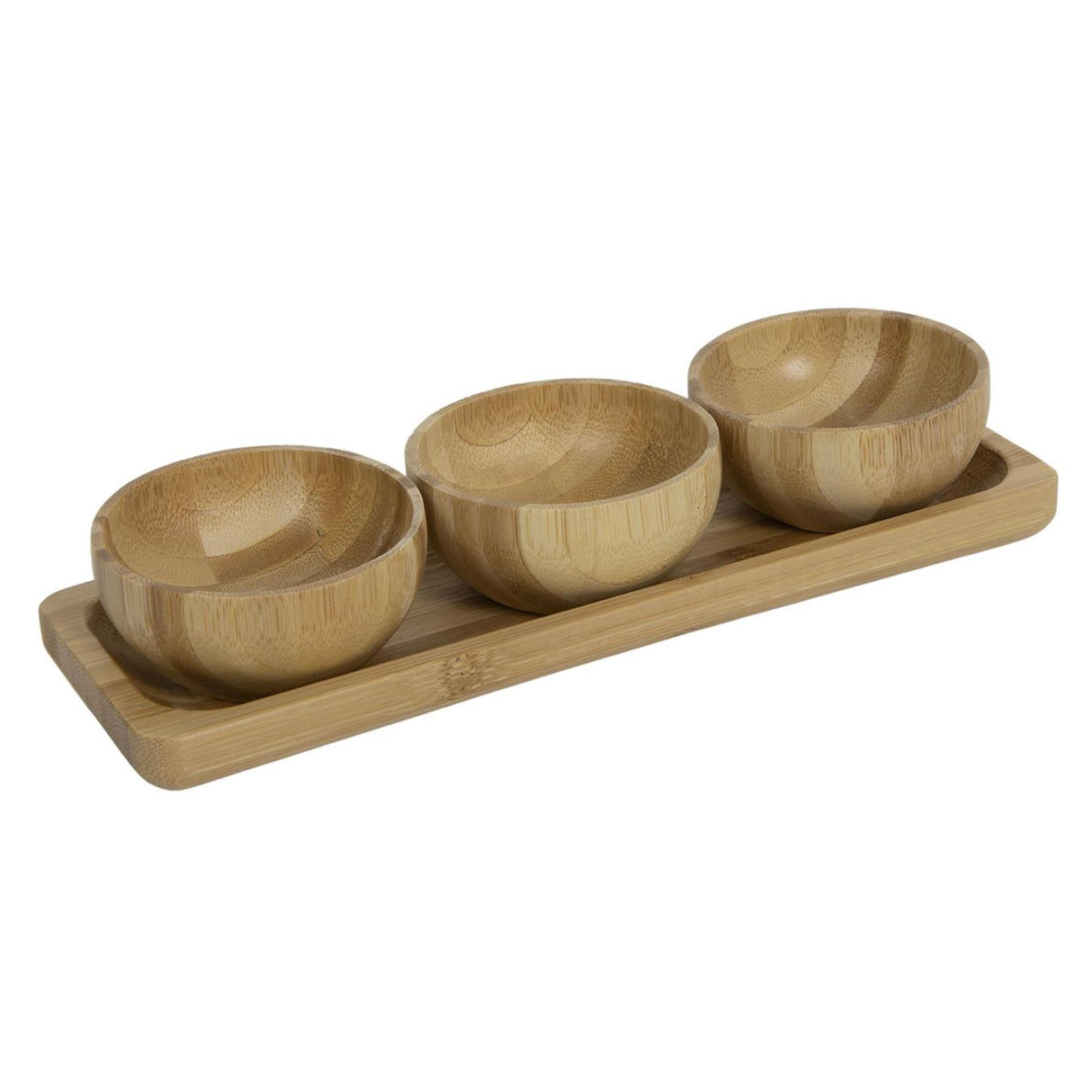 Svenska Living Bambus Tapas-Set 4-teilig 21x7x4,4cm fsc