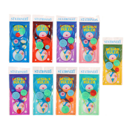 Jono Toys Spirograph-Lineal-Zeichenset