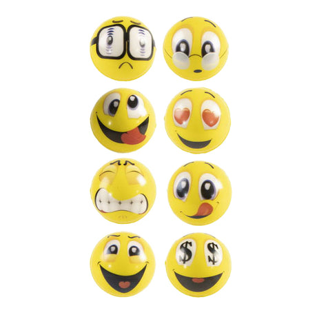 Jono Toys Anti-Stress-Ball mit Lächeln-Gesicht