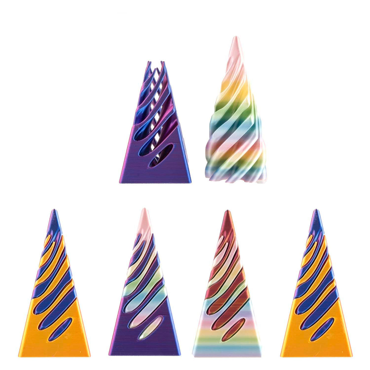 Jono Toys magische 3D-Fidget-Turm-Pyramide groß