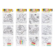 Jono toys kleur je eigen puzzeltjes- 3 puzzeltjes + 5 stiften