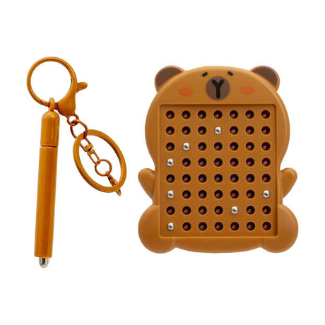 Jono toys capibara magneetbordje aan sleutelhanger