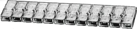 Hella Steckergehäuse Buchse,12-polig 142x42x7,0mm 10St.