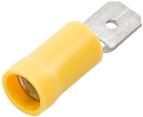 Hella Flachstecker Fl.Stecker 4,0-6,0 50 Stück gelb 6,3 x 0,8mm