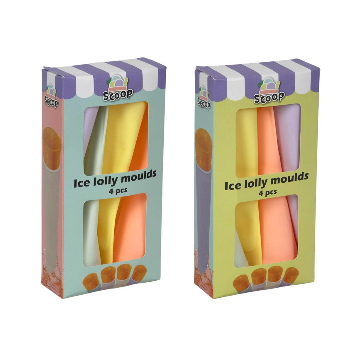 Eis am Stielbereiter Uni Squeeze für 4 Eissorten