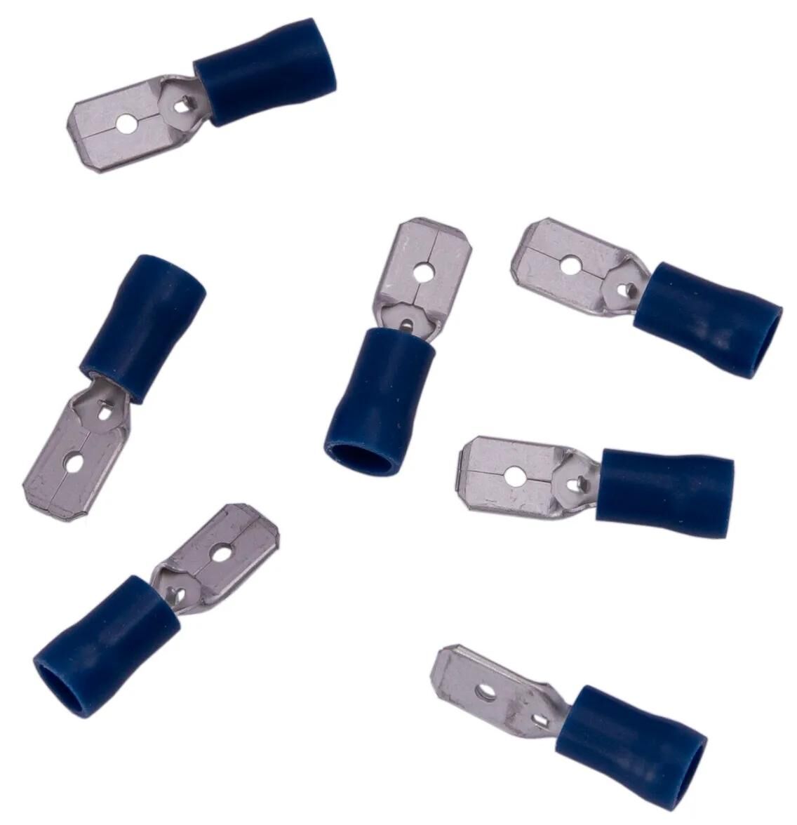 Dresselhaus Flachstecker Flachstecker, isoliert 6,3x0,8mm 1,5-2,5 qmm
