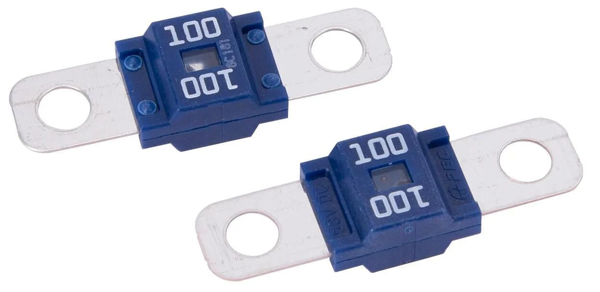 Dresselhaus Midi Starkstromsicherung Midi 100a m.Schraubanschluss blau