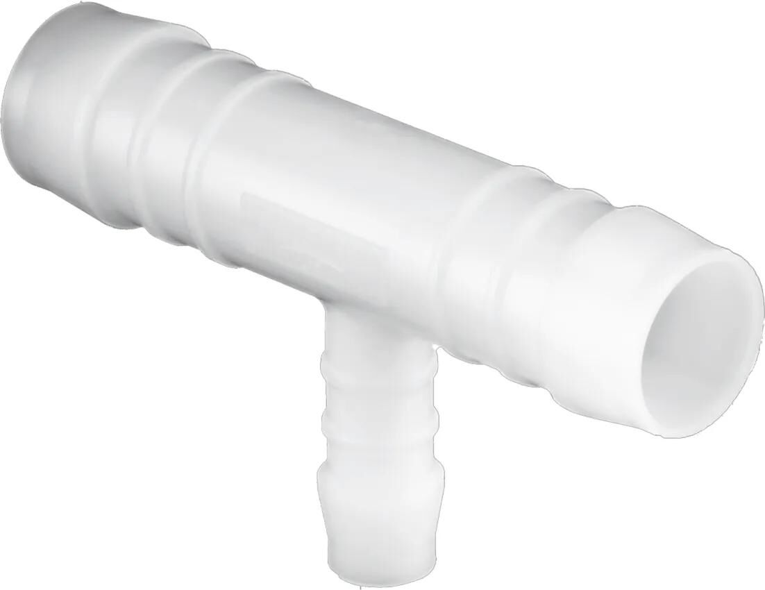 Dresselhaus Schlauchverbinder Kunststoff-Schlauchverbinder T-Rot. d=3-4-3mm