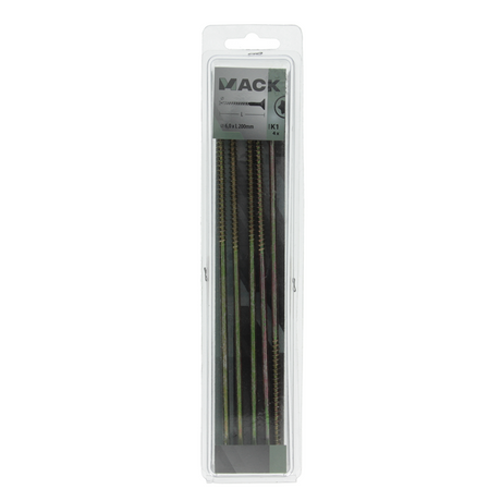 Mack 1006985 - spaanplschrf. vzkop-zelfb geelverzinkt 4st 6 x 200mm | 5 stuks