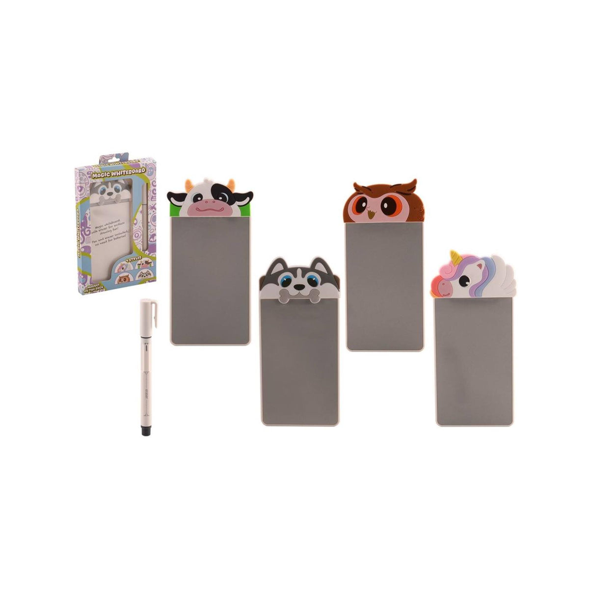 Johntoy magisch dieren whiteboard met pen