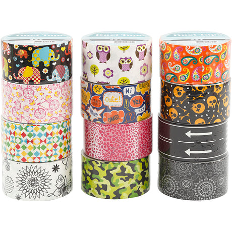 Https: www.cchobby.nl duct-tape-with-pattern-b-48-mm-various-colors-12x5-m-1-box
