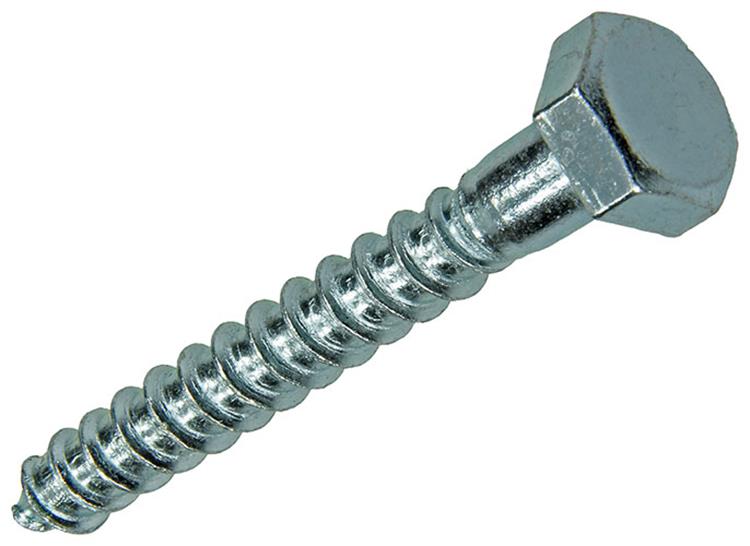 Mack 1007045 - houtdraadbout staal verzinkt 50 st 10 x 80 mm | 1 stuks