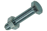 Mack 1007079 - tapbout + moer verzinkt 100 st 8 x 40 mm | 2 stuks