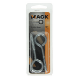 Mack 1017778 - schroefoog staal verzinkt 3 st 5,0 x 50 mm | 10 stuks