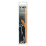Mack 1017850 - windhaak staal verzinkt 2 st 4,5 x 100 mm | 5 stuks