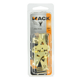 Mack 1017856 - kaderhaak staal vermessingd 4st 30 x 34 mm | 5 stuks