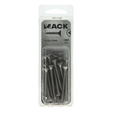 Mack 1019999 - spaanplaatschroef vz kop rvs 25 st 5,0 x 50 mm | 5 stuks