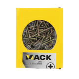 Mack 1020084 - spaanplaatschroef vz kop geelvz 200 st 3,5 x 30 mm | 5 stuks