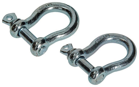 Mack 1008530 - 2 kelven ovaal 10mm verzinkt | 10 stuks