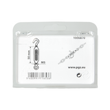 Mack 1006870 - 2 spanners: oog + haak verzinkt m5x50mm bl | 5 stuks