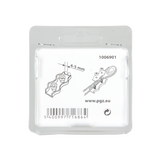 Mack 1006901 - 2 staaldraadklemmen duplex verzinkt 4-5mm bl | 5 stuks