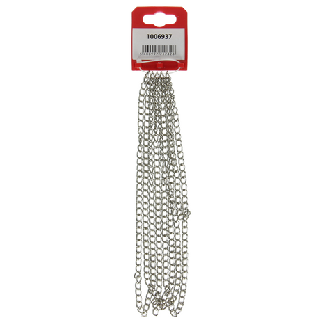 Mack 1006937 - gourmetteketting vernikkeld ø 1,5mm l 4,5mm 2m | 5 stuks