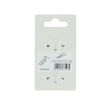Mack 1008498 - 2 staaldraadklemmen 3mm duplex verzinkt | 10 stuks