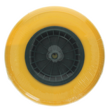 1039748 - lekvrij kruiwagenwiel ø 400 groene velg | 3 stuks