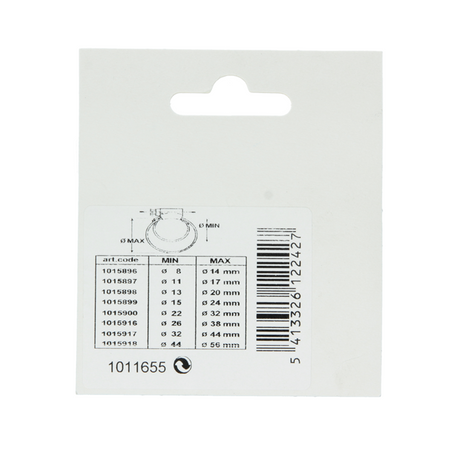 Mack 1011655 - 2 mini spanringen verzinkt 9x11mm | 10 stuks