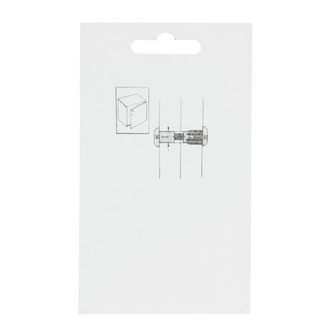 Mack 1013891 - 5 verbindingsschroev.wit 30-40mm | 10 stuks