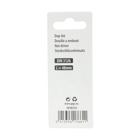 Mack 1018314 - zeskantdop-bit magnet. 10mm | 5 stuks