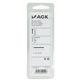 Mack 1017133 – feiner Nagel mit rundem Kopf, 85 g, 1,8 x 40 mm | 5 Stück
