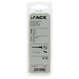Mack 1019656 - houtschroef verzonken kop messing 4 st 5,5 x 50 mm | 10 stuks