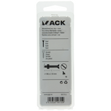Mack 1017512 - metaalschroef verz. kop + moer verz. 6 st m6 x 50 mm | 10 stuks