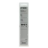 Mack 1017558 - kachelbout + moer staal verzinkt 4 st m6 x 80 mm | 5 stuks