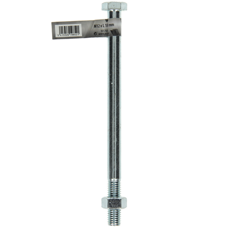Mack 1017638 - mekaniekbout + moer staal verzinkt 1 st m12 x 180 mm | 10 stuks