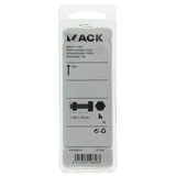 Mack 1017643 - tapbout + moer nylon 5 st m6 x 40 mm | 10 stuks