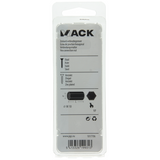 Mack 1017706 - zeskant verbindingsmoer verzinkt 2 st m10 | 5 stuks