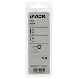Mack 1017783 - schroefoog staal wit 10 st 2,5 x 12 mm | 10 stuks