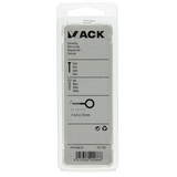 Mack 1017788 - schroefoog staal wit 2 st 6,0 x 50 mm | 5 stuks