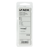 Mack 1017831 - schroefduim met gleuf staal verz. 5 st 5,0 x 50 mm | 10 stuks