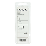 Mack 1017863 - garniernagel staal vernikkeld 40 st 9,5 x 15 mm | 10 stuks