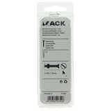 Mack 1019807 - metaalschroef verz. kop + moer rvs 10 st m4x30 | 10 stuks