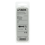 Mack 1019809 - metaalschroef verz. kop + moer rvs 7 st m4x50 | 10 stuks