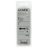Mack 1019811 - metaalschroef verz. kop + moer rvs 6 st m5x25 | 10 stuks