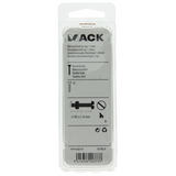 Mack 1019824 - metaalschroef cyl. kop + moer rvs 8 st m5x16 | 10 stuks