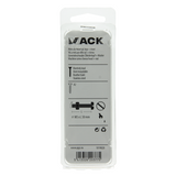 Mack 1019828 - metaalschroef cyl. kop + moer rvs 4 st m5x50 | 10 stuks